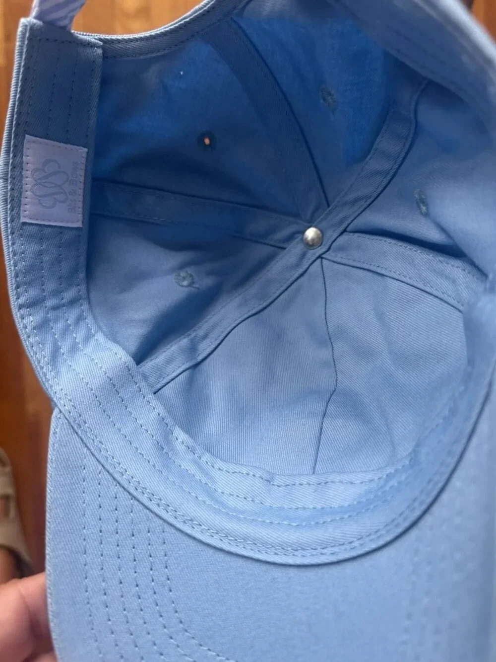 Bits and Bows Golf Cart Embroidered Cap Blue One Size youth/childCasual